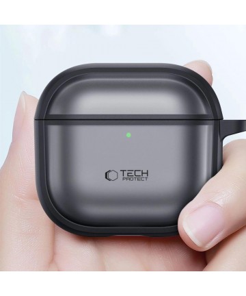 Tech-Protect Slim Hook Case for AirPods 4 - Black