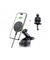 Tech-Protect MM15W-V7 QI2 Car Holder with Inductive Charger - Black