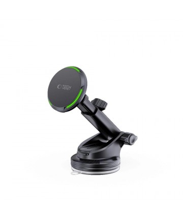 Tech-Protect MM15W-V7 QI2 Car Holder with Inductive Charger - Black