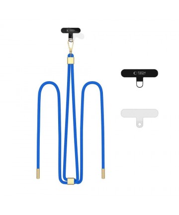 Tech-Protect C2S Rope Crossbody Strap Leash - Blue