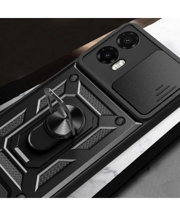 Tech-Protect CamShield Pro Case for Motorola Moto G35 5G - Black