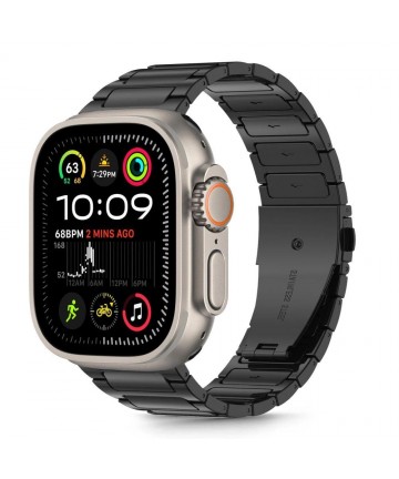 Tech-Protect Stainless Bracelet for Apple Watch 44 / 45 / 46 / 49 mm - Black