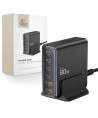 Tech-protect DC80W-GAN 6-PORT PD80W/QC3.0 Charging Station - Black