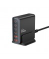 Tech-protect DC80W-GAN 6-PORT PD80W/QC3.0 Charging Station - Black