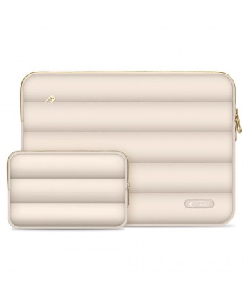 Tech-Protect Puffy 13-14 Laptop Bag - Beige
