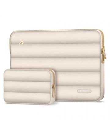 Tech-Protect Puffy 13-14 Laptop Bag - Beige