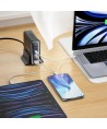 Tech-protect DC80W-GAN 6-PORT PD80W/QC3.0 Charging Station - Black