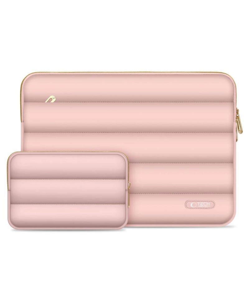 Tech-Protect Puffy Laptop Bag 13-14 - Pink