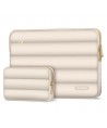 Tech-Protect Puffy 15-16 Laptop Bag - Beige