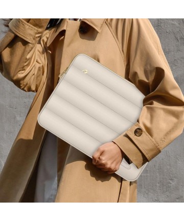 Tech-Protect Puffy 15-16 Laptop Bag - Beige