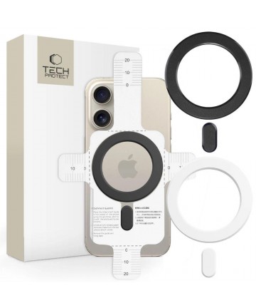 Ring Tech-Protect MMP-100 with MagSafe (2 pcs.) - white - black