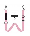 Tech-Protect C65 Rope Crossbody Leash - Pink