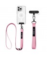 Tech-Protect C65 Rope Crossbody Leash - Pink