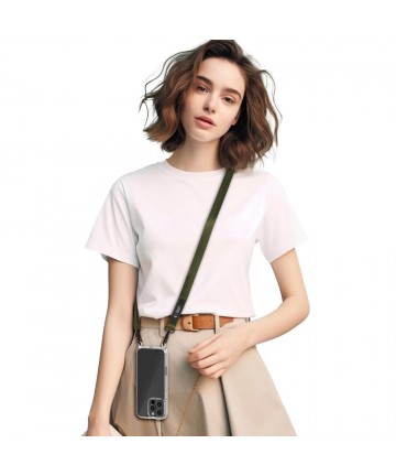 Tech-Protect C65 Rope Crossbody Leash - Olive