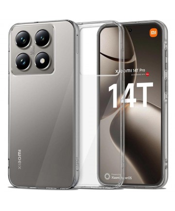 Tech-Protect FlexAir Hybrid Case for Xiaomi 14T Pro - Transparent