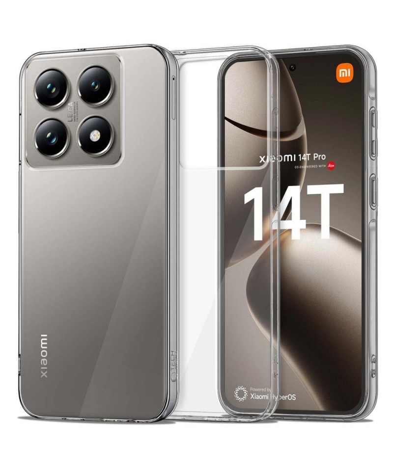 Tech-Protect FlexAir Hybrid Case for Xiaomi 14T Pro - Transparent