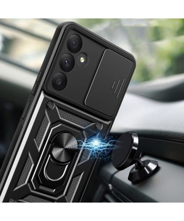 Tech-Protect CamShield Pro Case for Samsung Galaxy S24 FE - Black