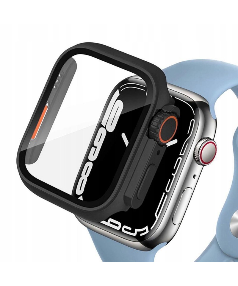 Tech-Protect Defense360 Case for Apple Watch 46mm - Black - Orange