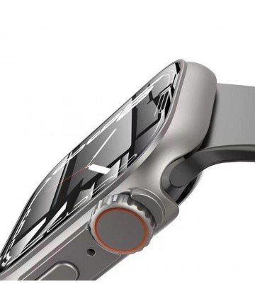 Tech-Protect Defense360 Case for Apple Watch 46mm - Black - Orange