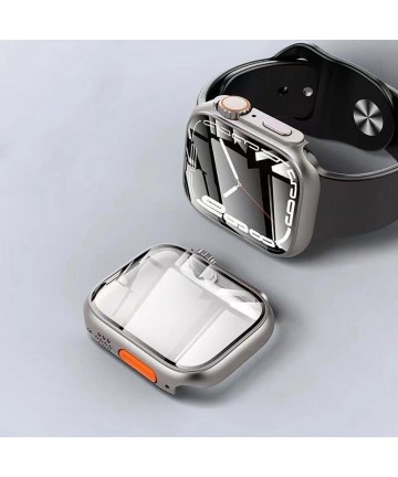 Tech-Protect Defense360 Case for Apple Watch 46mm - Black - Orange