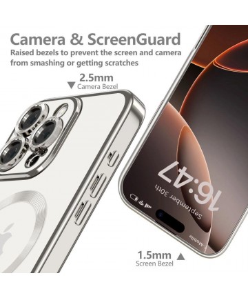 Tech-Protect MagFlex MagSafe case for iPhone 16 Pro - titanium