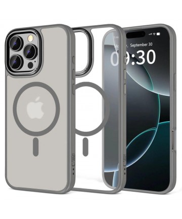 Tech-Protect MagEdge MagSafe case for iPhone 16 Pro Max - titanium