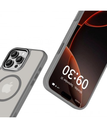 Tech-Protect MagEdge MagSafe case for iPhone 16 Pro Max - titanium