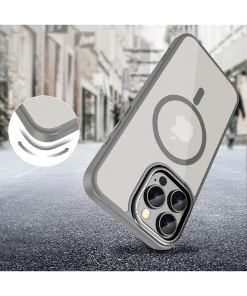 Tech-Protect MagEdge MagSafe case for iPhone 16 Pro Max - titanium
