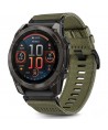 Tech-Protect Nylon strap for Garmin Fenix 5X / 5X PLUS / 6X / 6X PRO / 7X / 8 (51 mm) - green