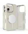 Tech-Protect Silicone PU MagSafe iPhone 16 Pro Case - Beige