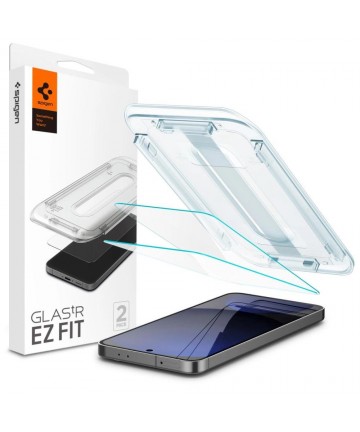 Spigen Glas.tR EZ Fit Tempered Glass for Samsung Galaxy S24 FE (2 pcs.)