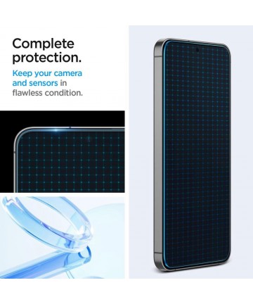 Spigen Glas.tR EZ Fit Tempered Glass for Samsung Galaxy S24 FE (2 pcs.)