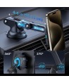 ESR Halolock Magnetic MagSafe QI2 15W Car Holder - Black