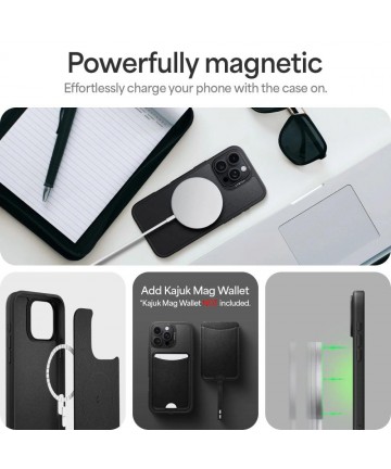 Spigen Cyrill Kajuk iPhone 16 Pro Case - Black