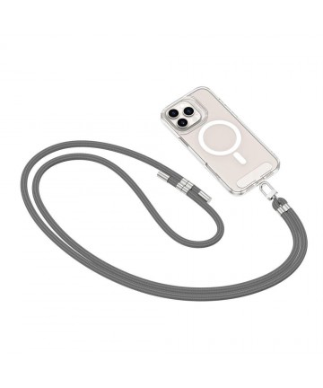 Tech-Protect C7S Rope Crossbody Strap Leash - Gray
