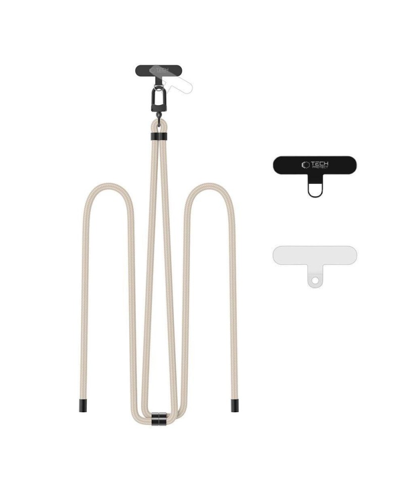 Tech-Protect C7S Rope Crossbody Strap Leash - Beige