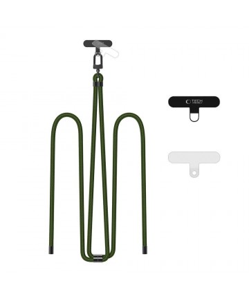 Tech-Protect C7S Rope Crossbody Strap Leash - Olive