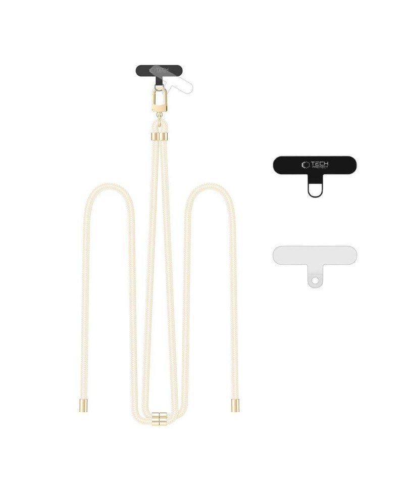 Tech-Protect C7S Rope Crossbody Strap Leash - Beige