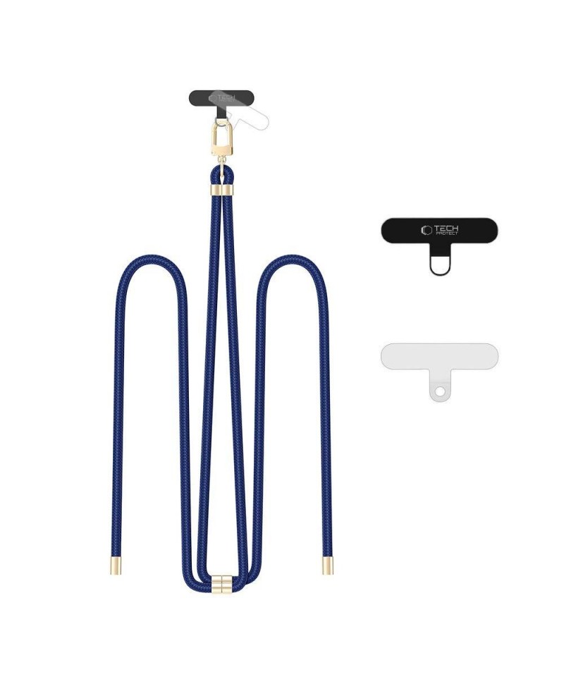 Tech-Protect C7S Rope Crossbody Strap Leash - Blue