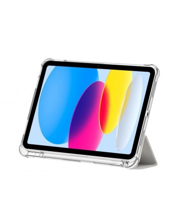 Tech-Protect SC Pen Hybrid Case for iPad 10 / 2022 - Gray - Transparent