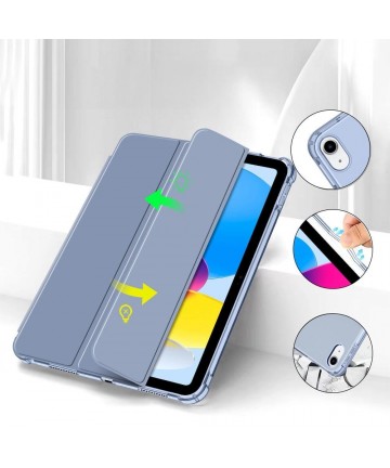 Tech-Protect SC Pen Hybrid Case for iPad 10 / 2022 - Blue - Transparent
