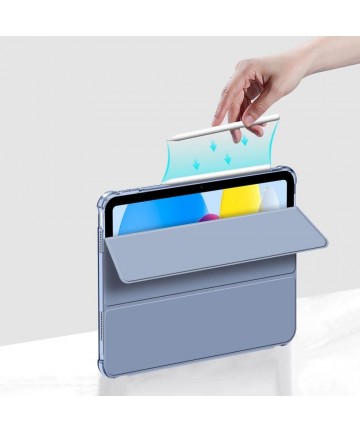 Tech-Protect SC Pen Hybrid Case for iPad 10 / 2022 - Blue - Transparent