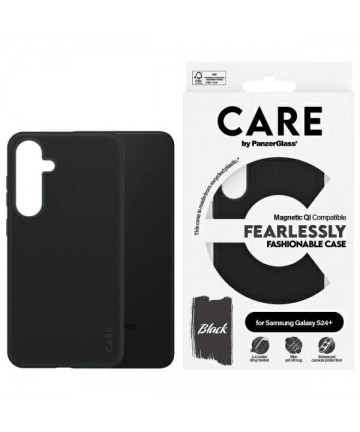 CARE by PanzerGlass Fashion QI Case Samsung Galaxy S24+ - black
