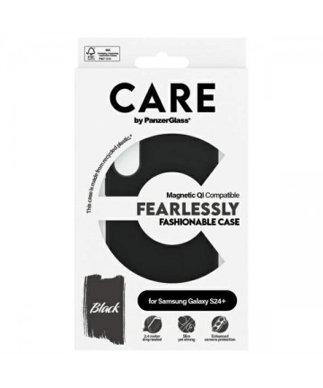 CARE by PanzerGlass Fashion QI Case Samsung Galaxy S24+ - black