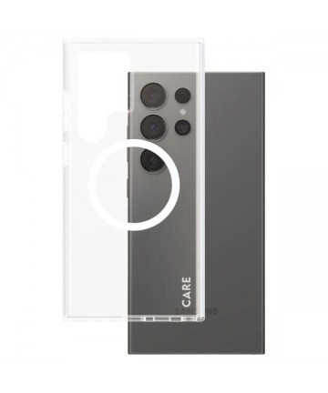 CARE by PanzerGlass Flagship QI Case for Samsung Galaxy S24 Ultra - Transparent