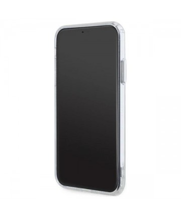 Karl Lagerfeld IML Metal Choupette Head MagSafe iPhone 11 Case - White