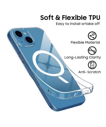 Tech-Protect FlexAir MagSafe Case for iPhone 13 Mini - Clear