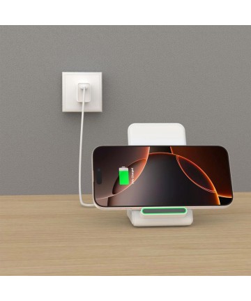 Tech-Protect QI15W-A40 Wireless Charger - White