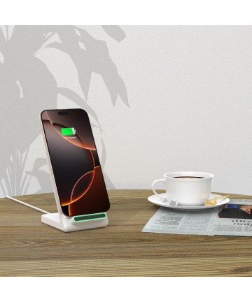 Tech-Protect QI15W-A40 Wireless Charger - White