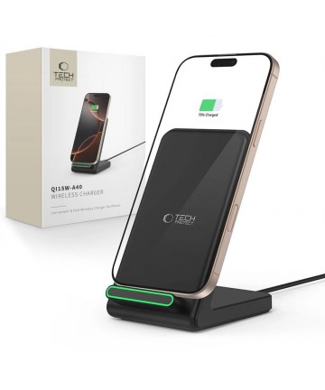 Tech-Protect QI15W-A40 Wireless Charger - Black